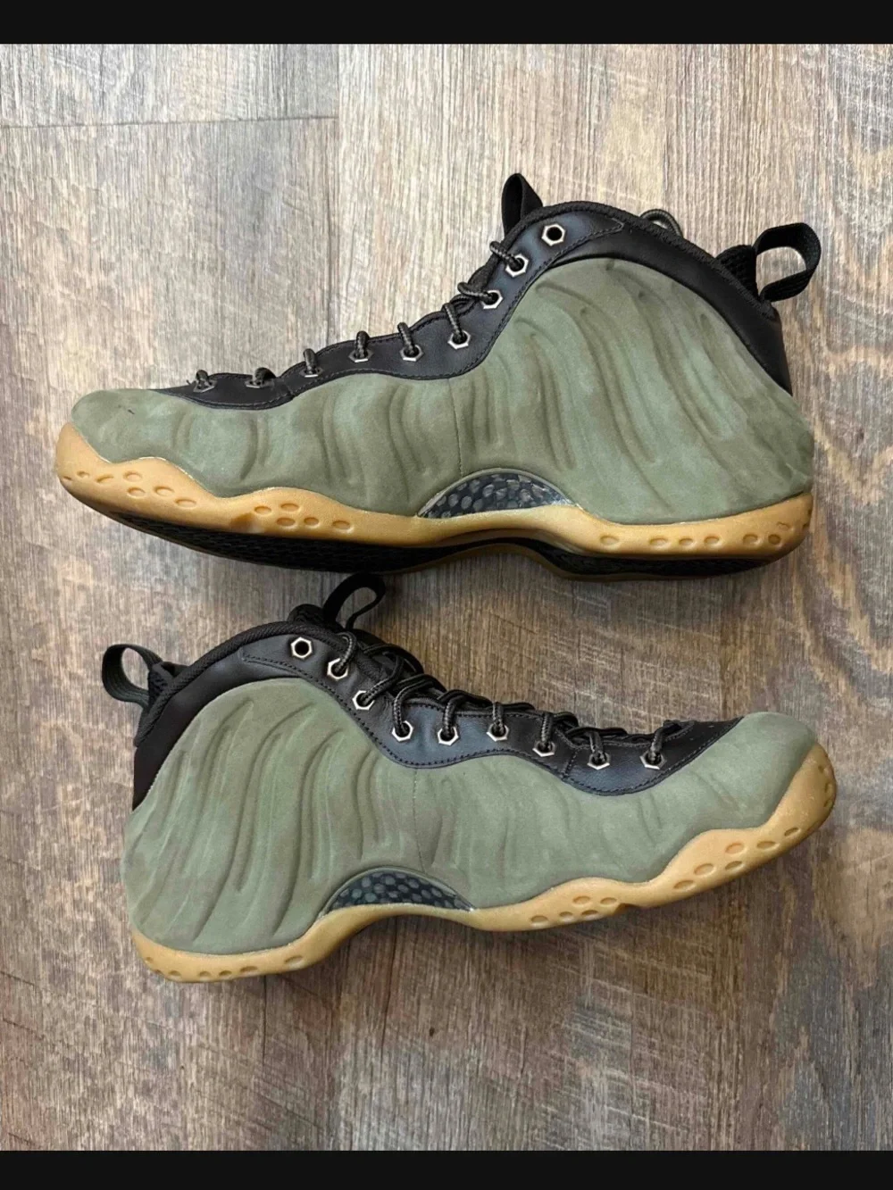 Nike Air Foamposite One Premium PRM Olive Green Gum